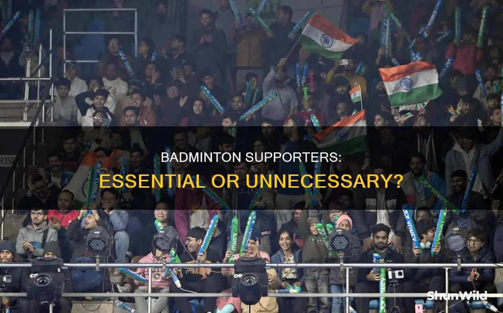 is supporter necessary for badminton