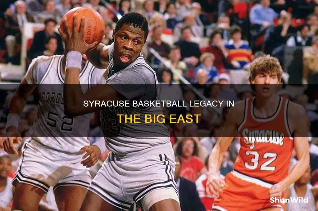 is syracuse basketball in the big east