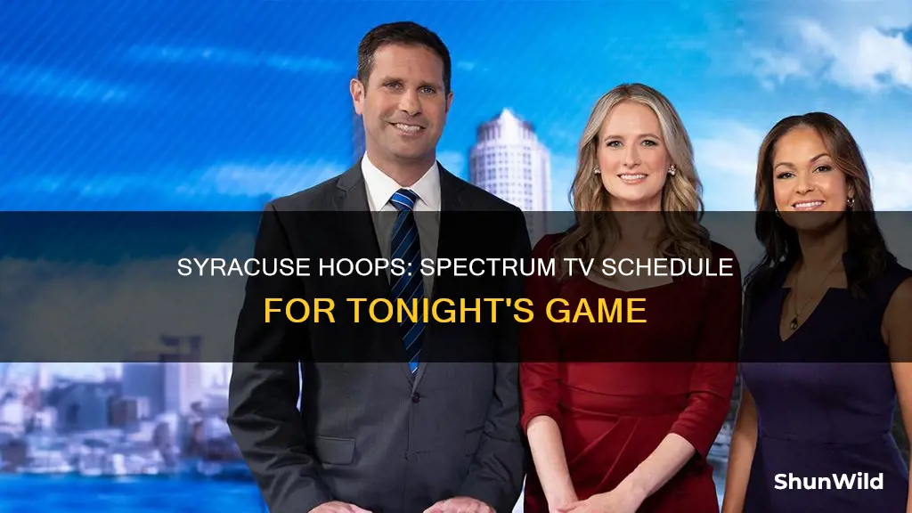 is syracuse basketball on spectrum tv tonight