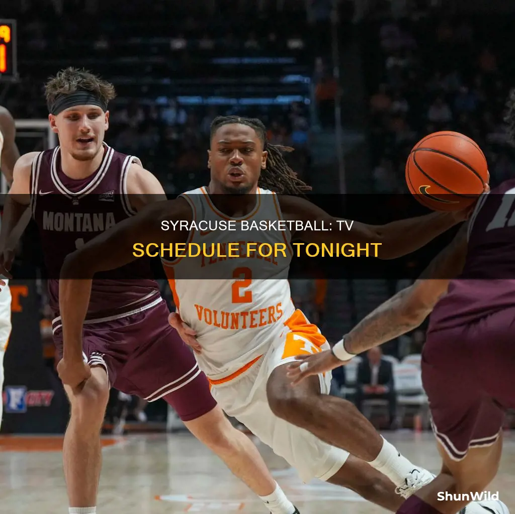 is syracuse basketball on tv tonight