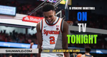 Syracuse Basketball TV Schedule: When to Watch Tonight