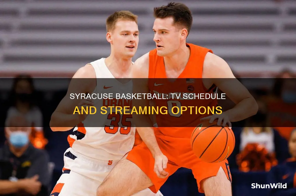 is syracuse basketball on tv