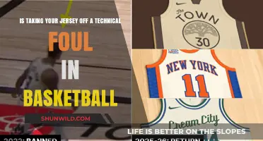Taking Off Your Jersey: Technical Foul or Not?