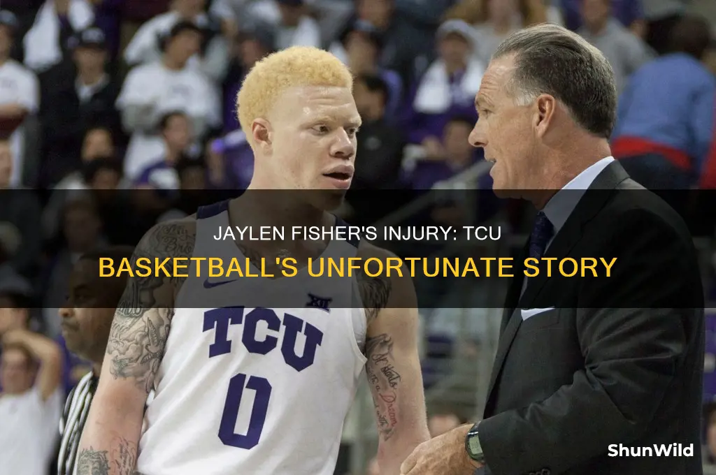 is tcu basketball jaylen fisher injured