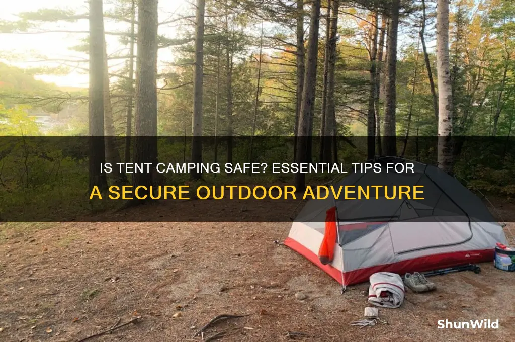 is tent camping safe