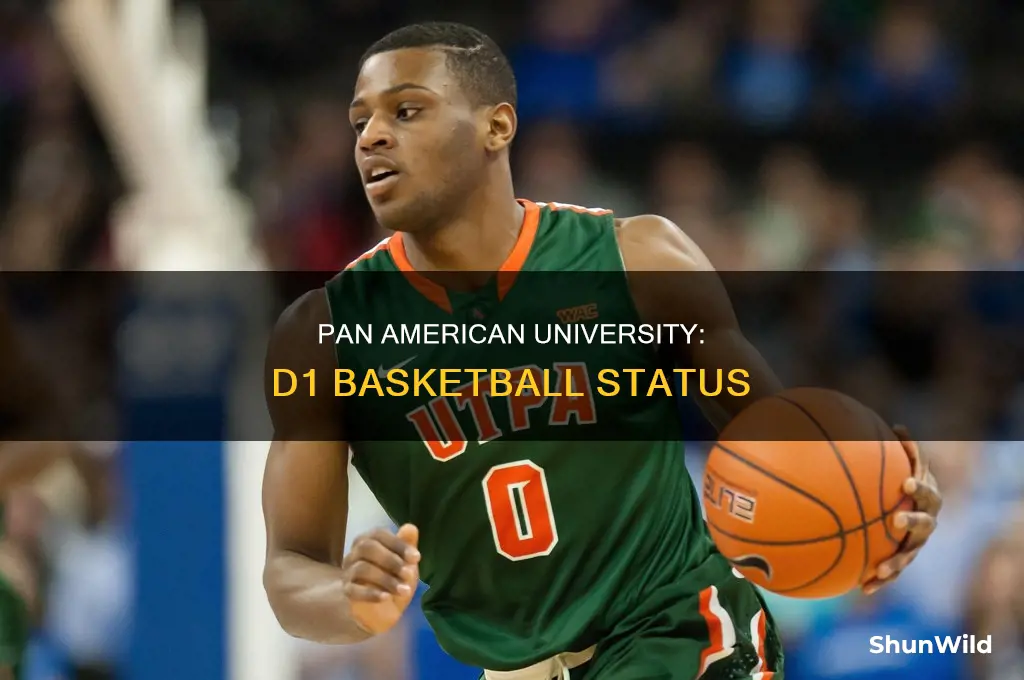 is texas pan american d1 in basketball