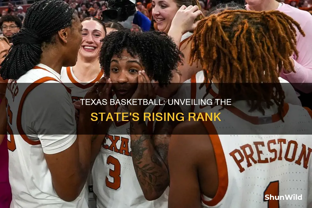 is texas ranked in basketball