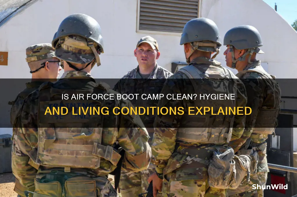 is the air force boot camp clean