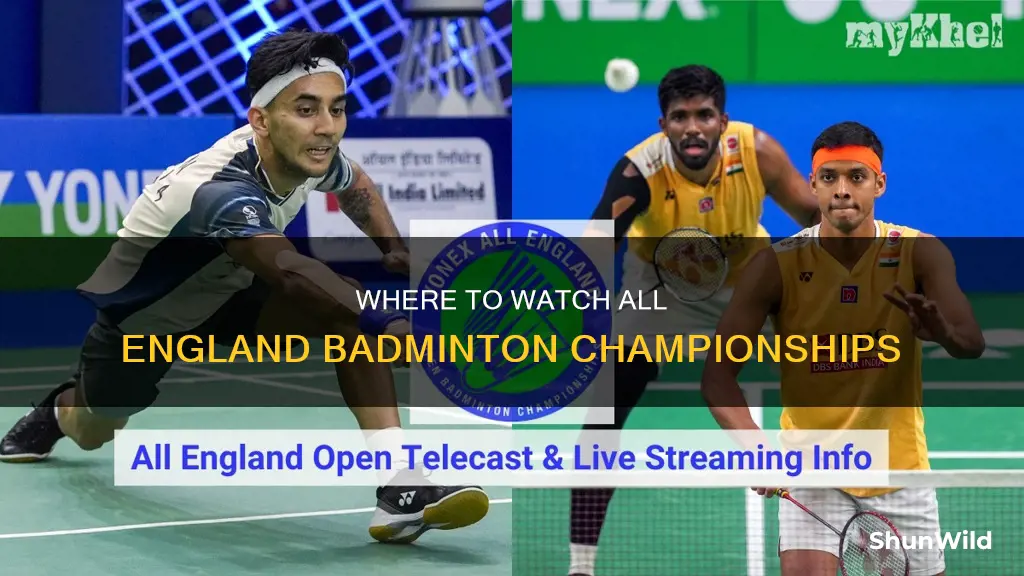 is the all england badminton on tv