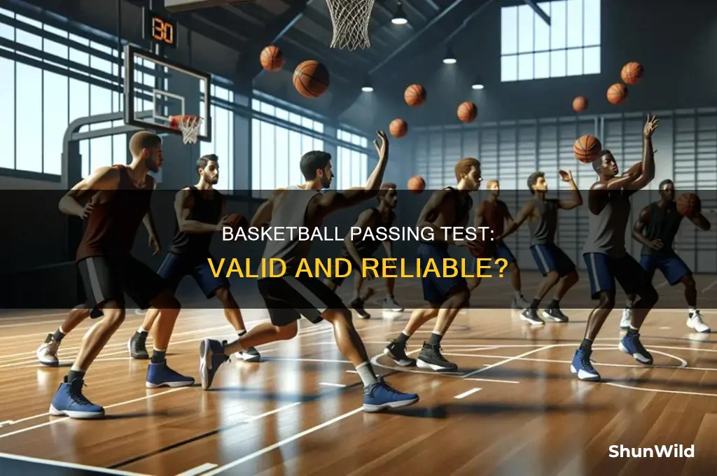 is the appherd basketball passing test valid and reliable