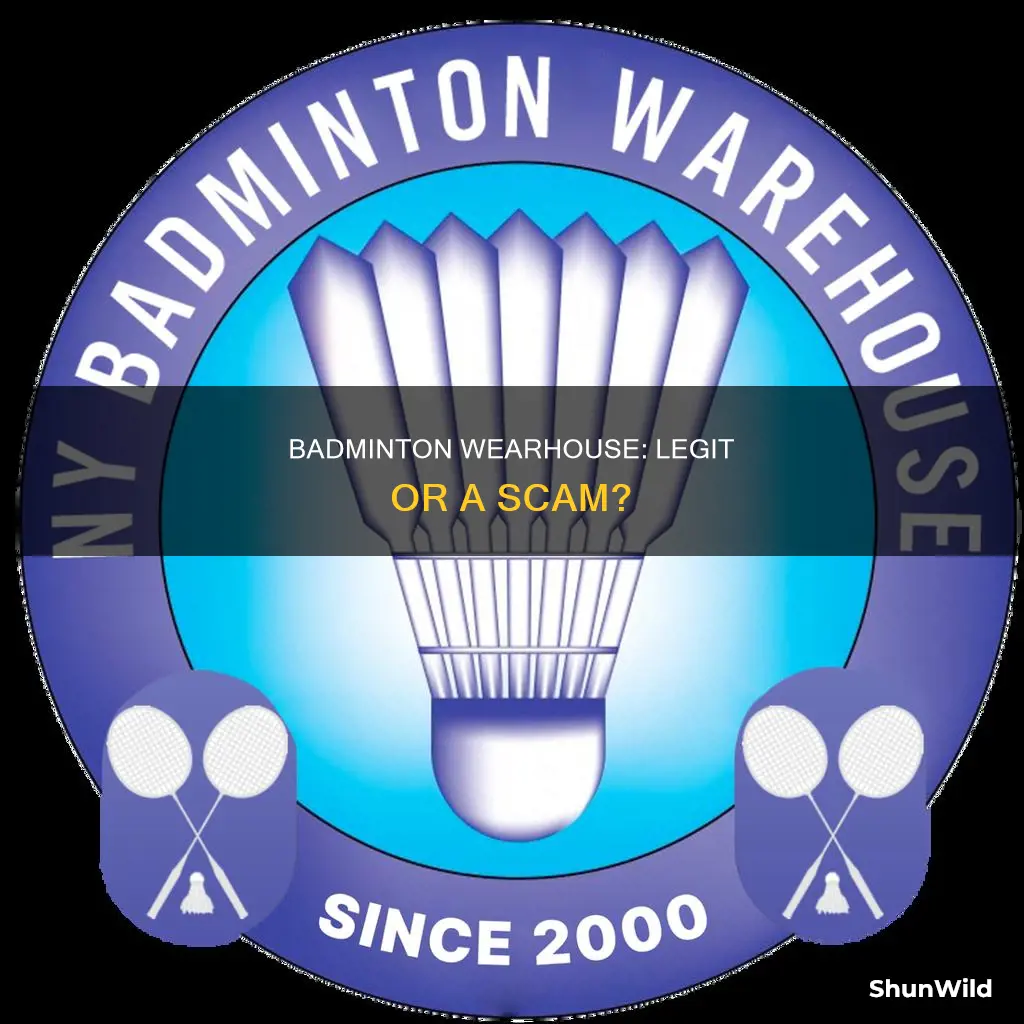 is the badminton wearhouse legit