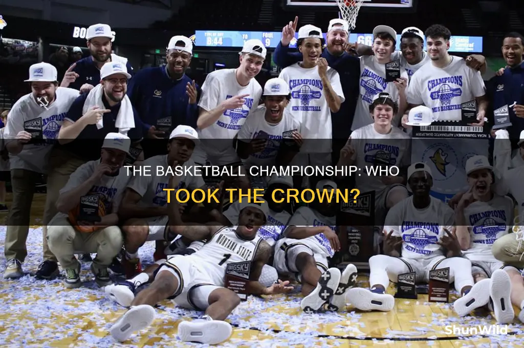 is the basketball championship over