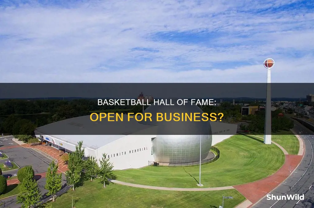is the basketball hall of fame open