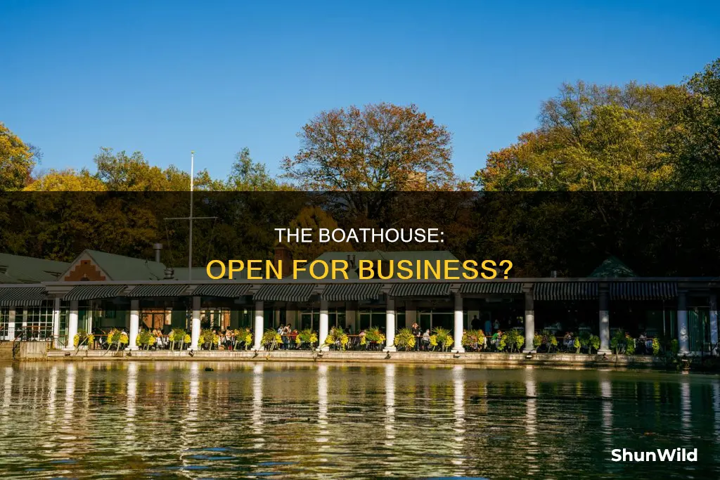 is the boat house open