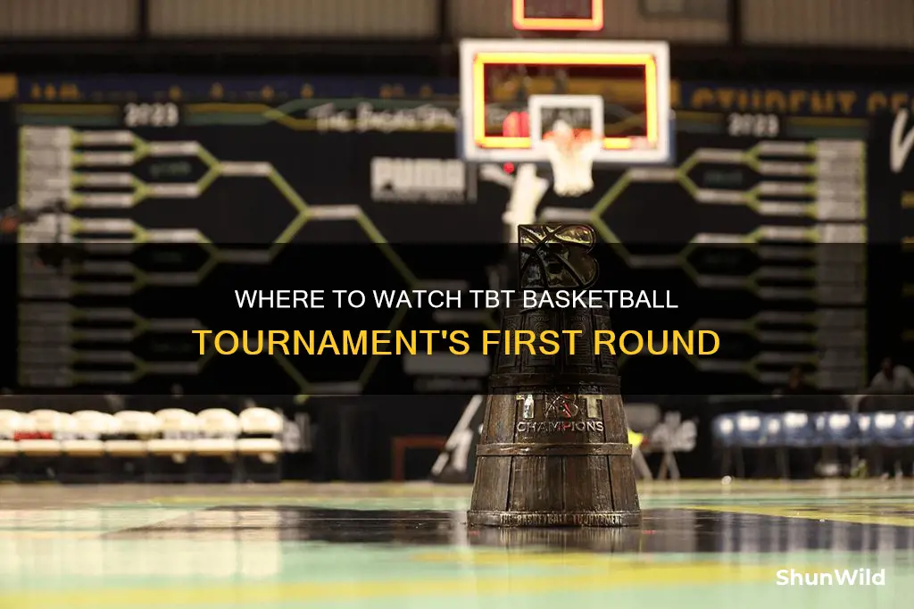 is the first round of the tbt basketball tournament televised