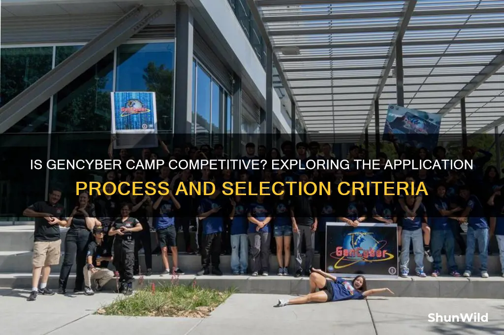 is the gencyber camp competitive