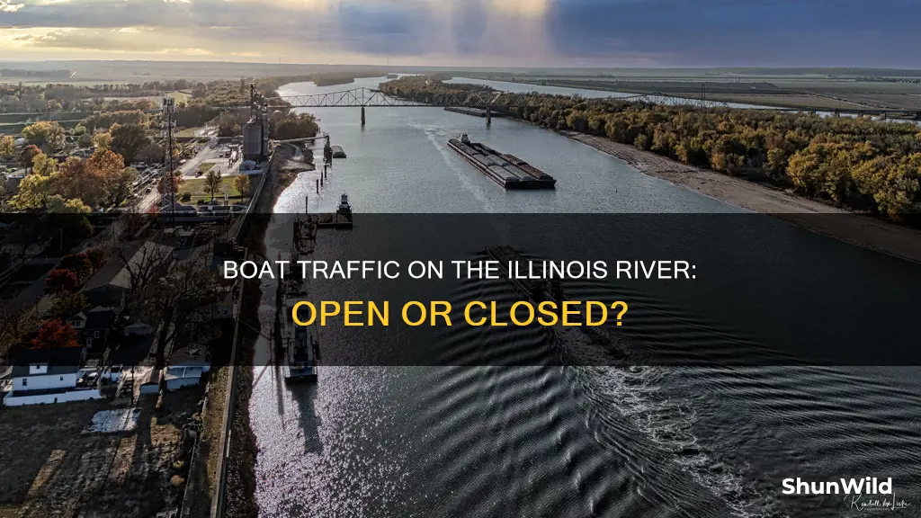 is the illinois river open to boat traffic