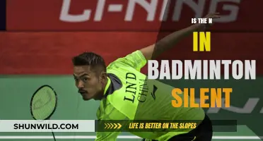 The Mystery of Badminton's Silent N