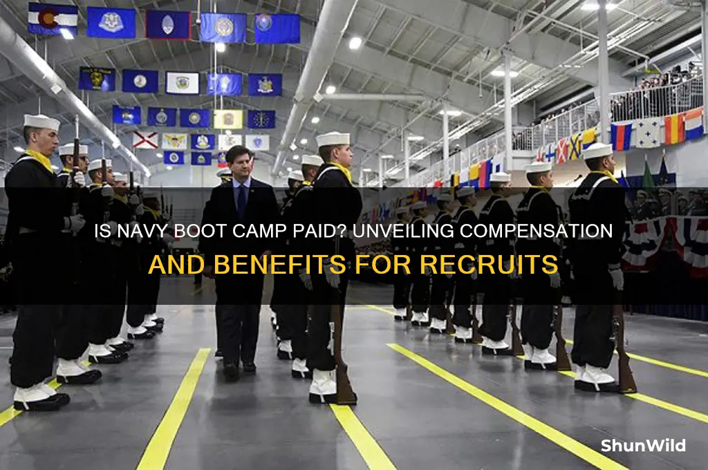 is the navy a paid boot camp