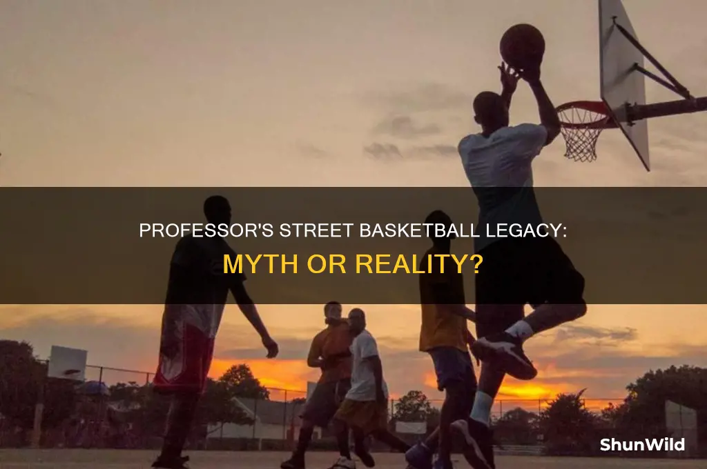 is the professor part of street basketball ass