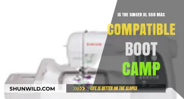Singer XL 550 Mac Compatibility via Boot Camp: A Comprehensive Guide