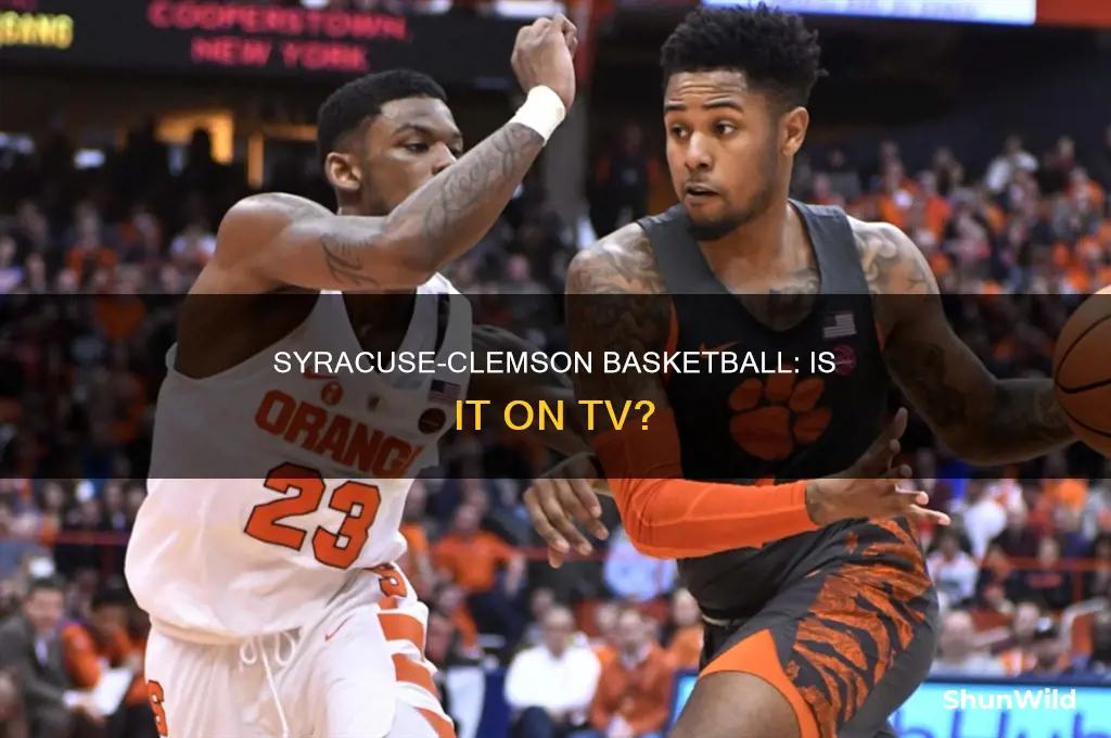 is the syracuse against clemson basketball on television