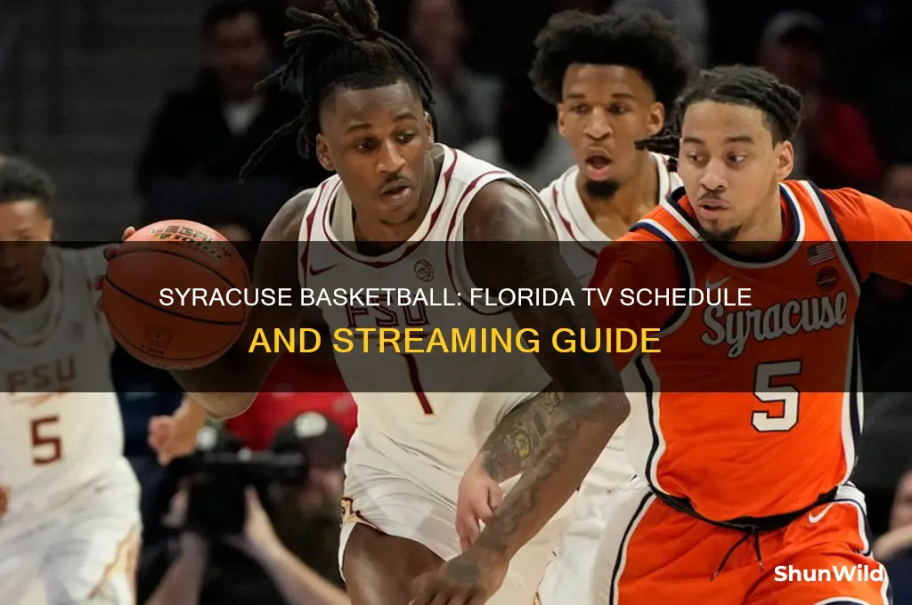 is the syracuse basketball on tv in florida