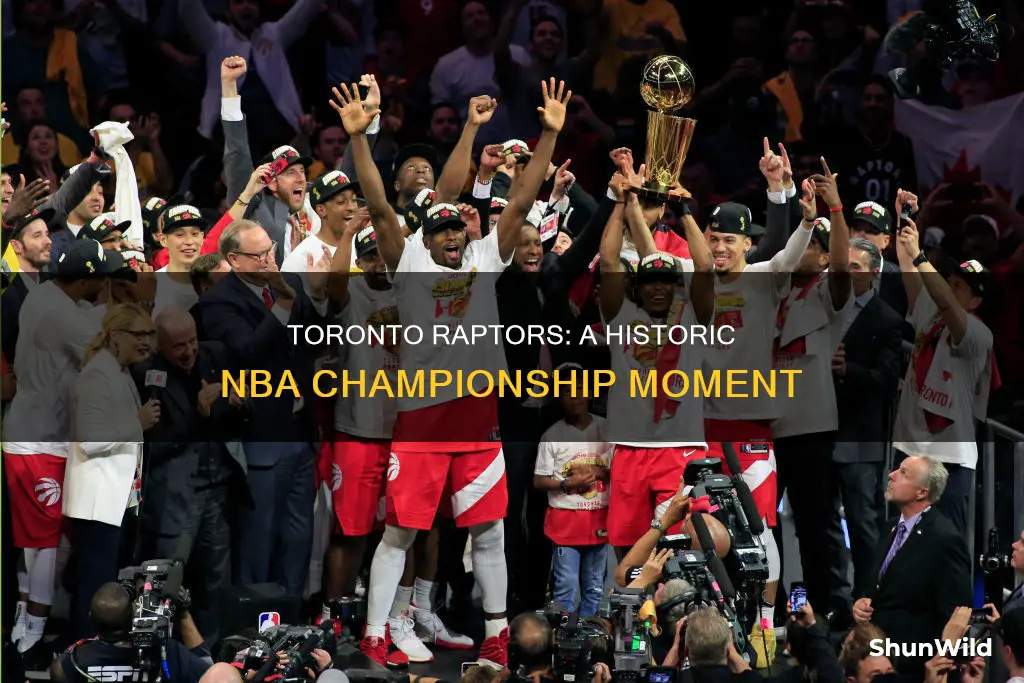 is the toronto raptors win a moment in basketball history