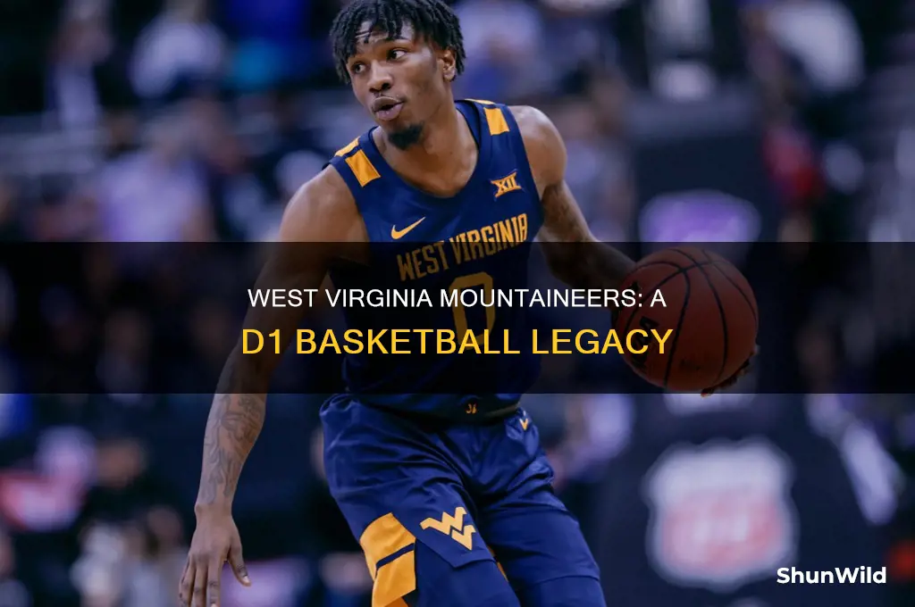 is the west virginia mountaineers d1 basketball