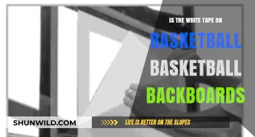 Why White Tape on Basketball Backboards?