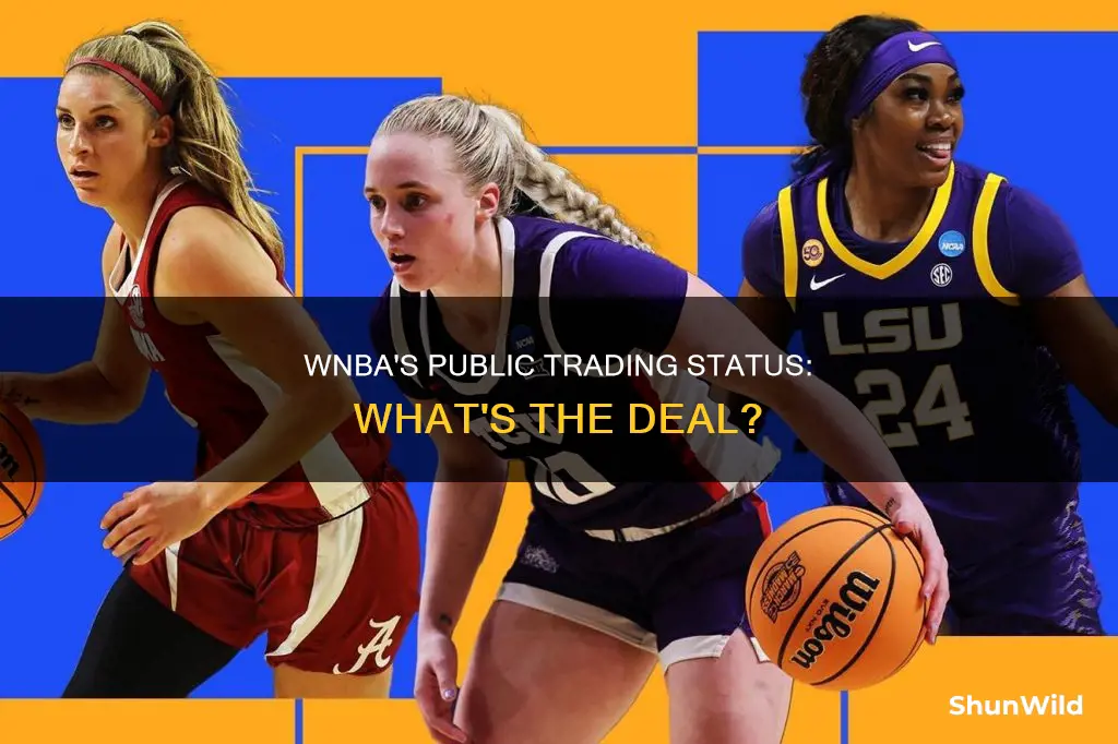is the wnba publicly traded