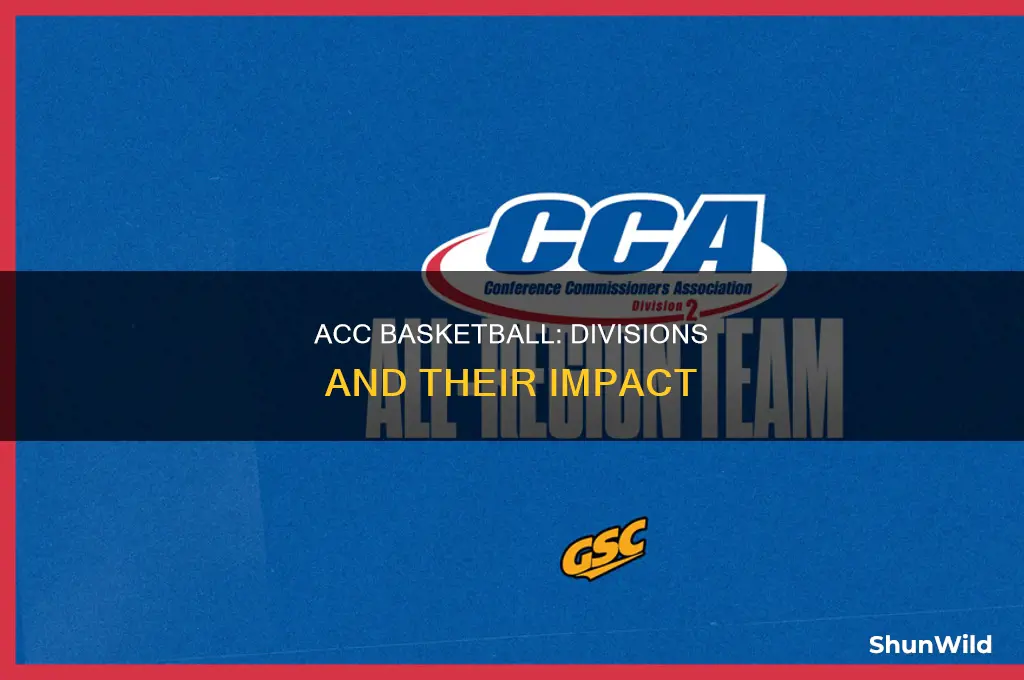 is their 2 divisions in acc basketball