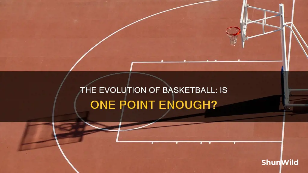 is there 1 point in basketball