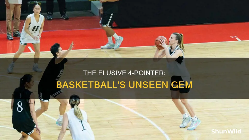is there a 4 pointer in basketball