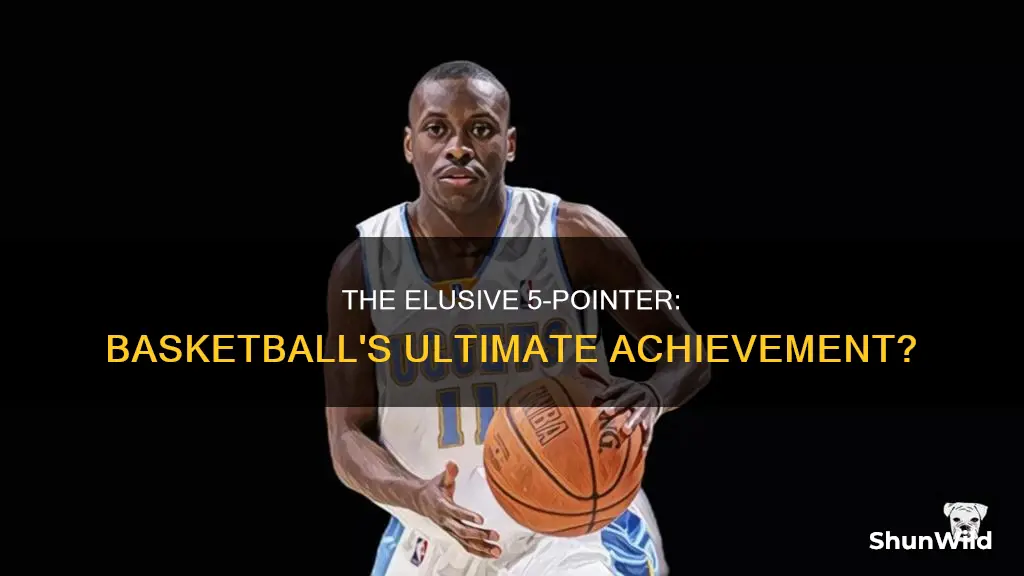 is there a 5 pointer in basketball