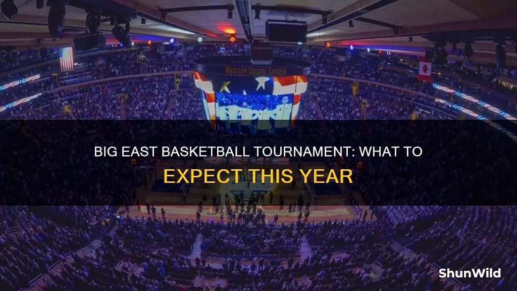 is there a big east basketball tournament this year