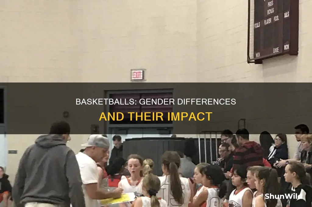 is there a difference between boys and girls basketballs