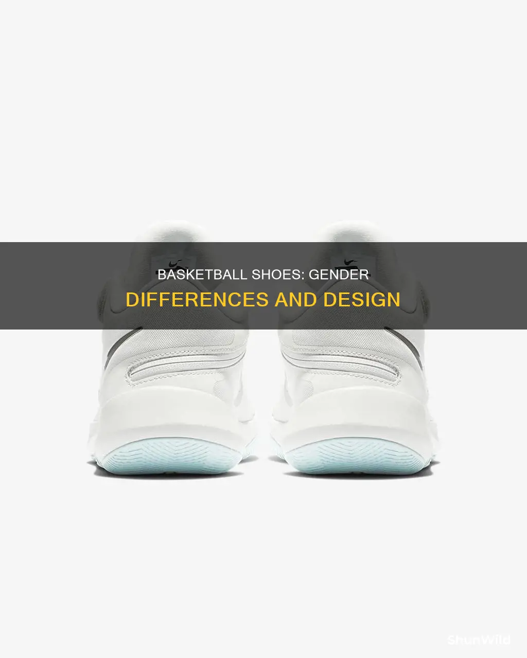 is there a difference between mens and womens basketball shoes