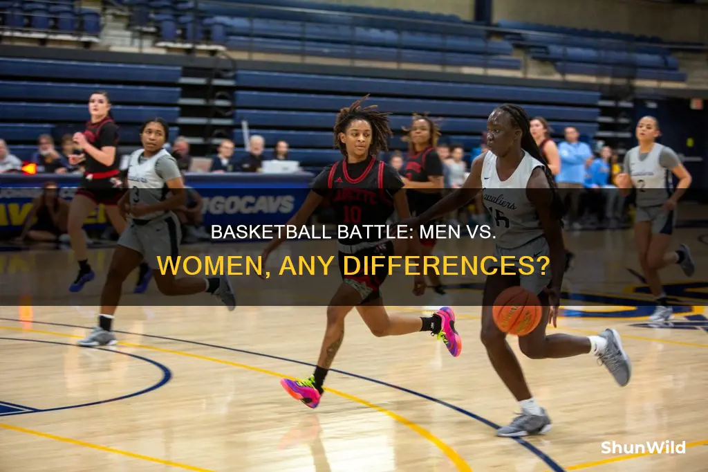is there a difference between mens and womens basketball