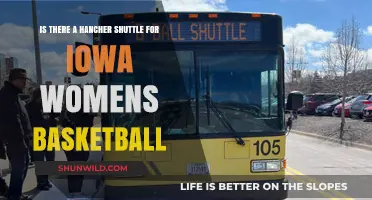 Hancher Shuttle Availability for Iowa Women's Basketball Games