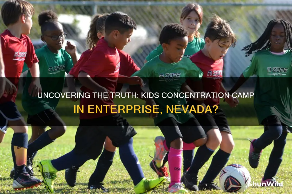 is there a kids concentration camp in enterprise nevada