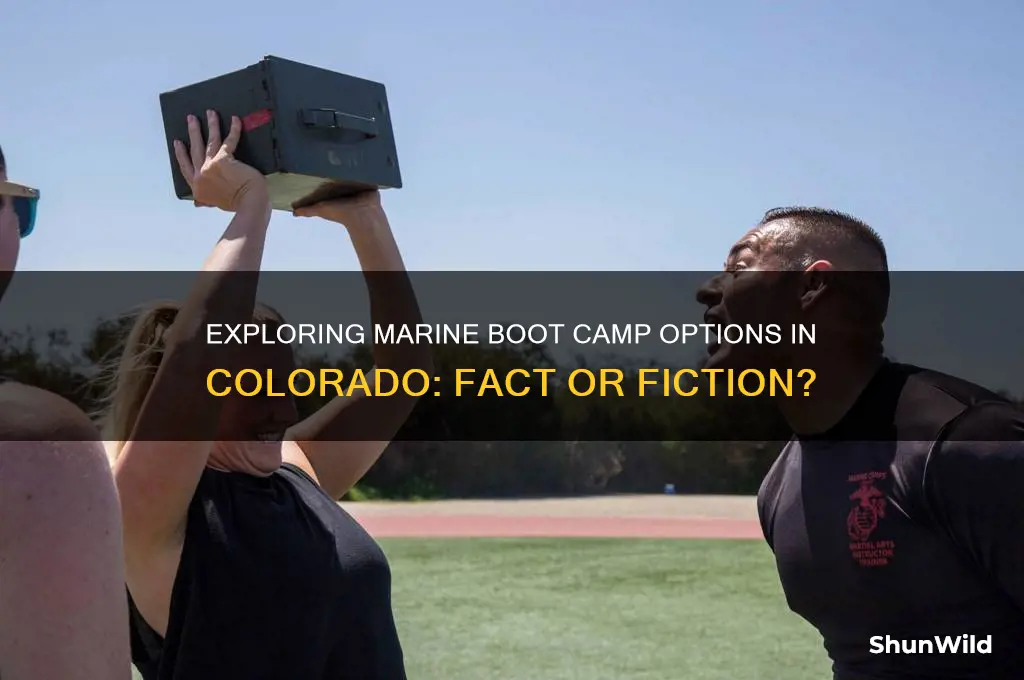 is there a marine boot camp in colorado