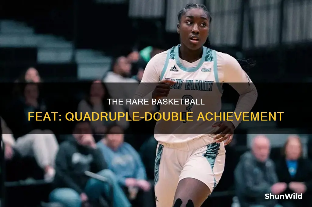 is there a quadruple double in basketball