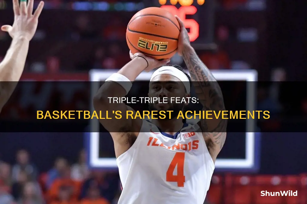 is there a triple triple in basketball