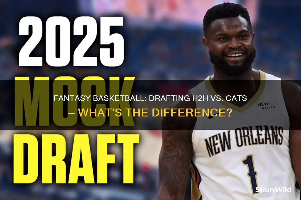 is there actually a differencec drafting h2h vs cats basketball