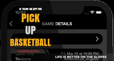 Finding Pickup Basketball Games: The App Solution