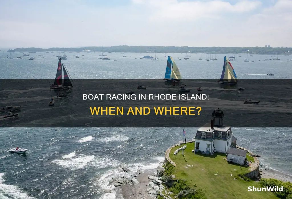 is there any boat racing going on in rhode island