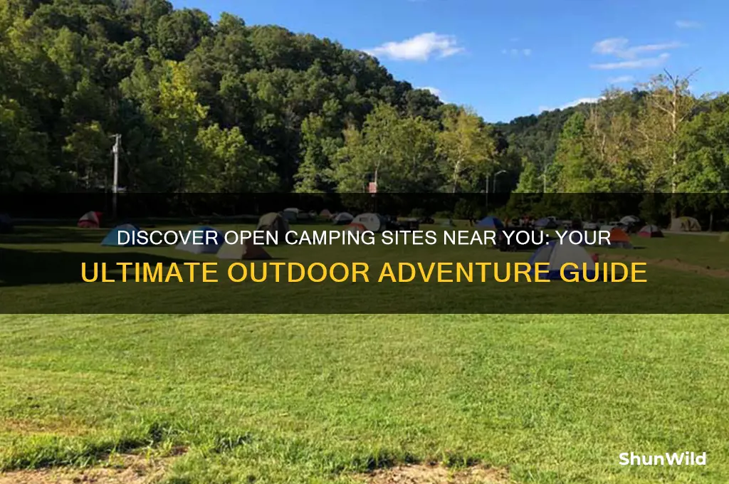 is there any camping open