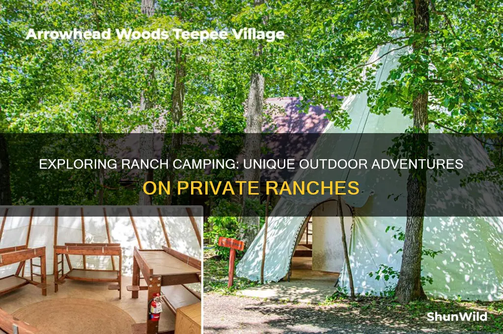 is there camping at ranches
