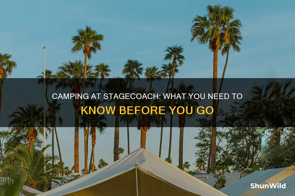 is there camping at stagecoach